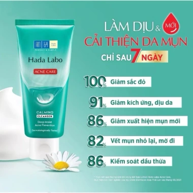 Kem Rửa Mặt Dưỡng Ẩm Hada Labo 80g - Sáng Da, Mờ Thâm, Giá 113.520 VND 2
