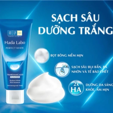 Kem Rửa Mặt Dưỡng Ẩm Hada Labo 80g - Sáng Da, Mờ Thâm, Giá 113.520 VND 3