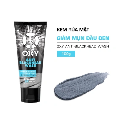 Kem rửa mặt nam giới Oxy - Sạch mụn, kiềm dầu, kiểm soát nhờn, sáng da, mát lạnh, giá 108.000₫