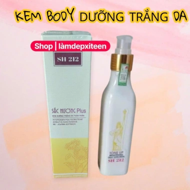 Kem Sắc Hương Body Trắng Da Chống Nắng 200ml Dưỡng ẩm, Bảo Vệ UV, Giá 85.000₫