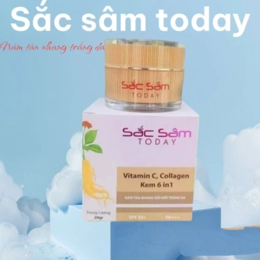 Kem Sắc Sâm Today 20g Trị Nám Tàn Nhang Đồi Mồi Da Sáng Mịn Giá Ưu Đãi 200.000đ