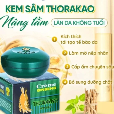 Kem Sâm Thorakao 7G: Dưỡng Trắng, Tái Tạo, Ngừa Mụn, Dưỡng Ẩm Da Chính Hãng - 79.000đ 3