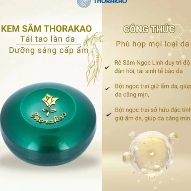 Kem Sâm Thorakao 7G: Dưỡng Trắng, Tái Tạo, Ngừa Mụn, Dưỡng Ẩm Da Chính Hãng - 79.000đ 4