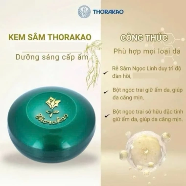 Kem Sâm Thorakao Chính Hãng 7g - Tái tạo da, ngăn ngừa mụn, giá 59.000đ 4 Kem Sâm Thorakao Chính Hãng 7g - Tái tạo da, ngăn ngừa mụn, giá 59.000đ 4