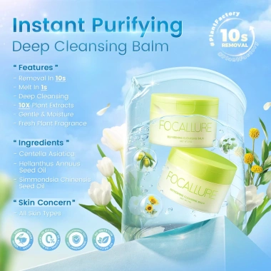 Kem Sáp Tẩy Trang Focallure 75ml - Thực Vật, Sạch, Dưỡng Ẩm, Không Kích Ứng, 280k 2 Kem Sáp Tẩy Trang Focallure 75ml - Thực Vật, Sạch, Dưỡng Ẩm, Không Kích Ứng, 280k 2