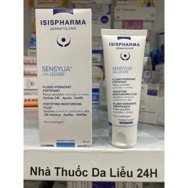 Kem Sensylia 24h Légère IsisPharma 40ml - Dưỡng ẩm, giảm kích ứng, giá ưu đãi 650k dalieu24h