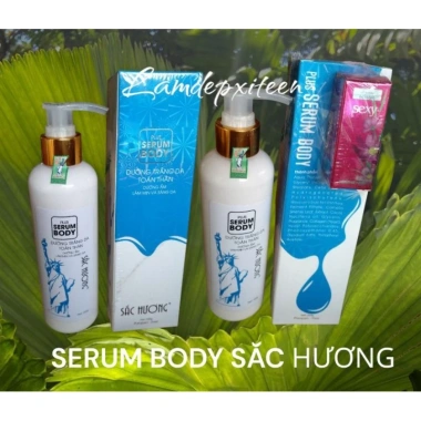 Kem serum body dưỡng trắng da 220ml - Giá chỉ 75.000đ, làm sáng da nhanh 2 Kem serum body dưỡng trắng da 220ml - Giá chỉ 75.000đ, làm sáng da nhanh 2
