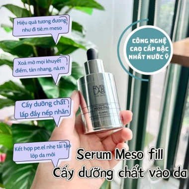 Kem & Serum RVB LAB The Skin Meso Fill - Tái tạo, trẻ hóa & sáng da, giá ưu đãi 2.77tr