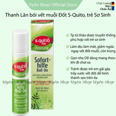 Kem Squito Ngừa Muỗi, Côn Trùng Đốt An Toàn Cho Trẻ Từ 6 Tháng - Giá 155.000 VND