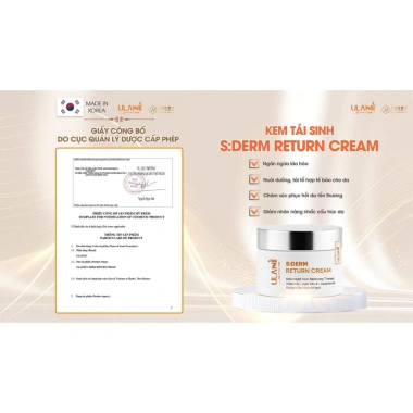 KEM TÁI SINH DƯỠNG TRẮNG ULANNI - Phục hồi, làm sáng da, giảm thâm, 768.000 VND 5 KEM TÁI SINH DƯỠNG TRẮNG ULANNI - Phục hồi, làm sáng da, giảm thâm, 768.000 VND 5