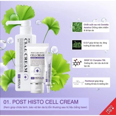 Kem Tái Tạo & Phục Hồi HISTOLAB Post Care Histo CELL 50ml - Giá ưu đãi 440.550đ 2