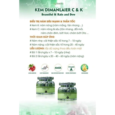 Kem Tailor Made K Lighting Dimanlaier - Dưỡng ẩm, sáng da, Giá chỉ 1.372.600đ