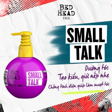 Kem Tạo Nếp Tóc Uốn & Dày Tigi Bed Head Small Talk - Giá ưu đãi 580.000đ 4 Kem Tạo Nếp Tóc Uốn & Dày Tigi Bed Head Small Talk - Giá ưu đãi 580.000đ 4