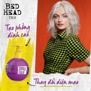 Kem Tạo Nếp Tóc Uốn & Dày Tigi Bed Head Small Talk - Giá ưu đãi 580.000đ 5 Kem Tạo Nếp Tóc Uốn & Dày Tigi Bed Head Small Talk - Giá ưu đãi 580.000đ 5