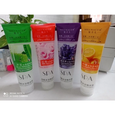 Kem tẩy da chết SPA - Gel tẩy tế bào chết, da mịn sáng, giảm giá 55.000 2 Kem tẩy da chết SPA - Gel tẩy tế bào chết, da mịn sáng, giảm giá 55.000 2
