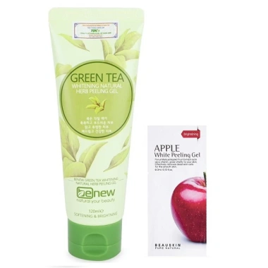 Kem tẩy da chết trà xanh Benew Peeling Geo Green Tea Hàn 120ml - Ngừa mụn, trắng da, chỉ 115.000đ