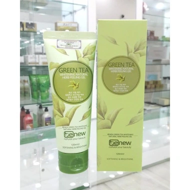 Kem tẩy da chết trà xanh Benew Peeling Geo Green Tea Hàn 120ml - Ngừa mụn, trắng da, chỉ 115.000đ