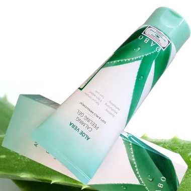 Kem Tẩy Da Chết Trắng Da, Xoá Nhờn Mụn Dành Cho Mặt và Toàn Thân - Lô Hội Nha Đam ALOE DABO PELLING Hàn 180ml Giá Ưu Đãi 129k 4