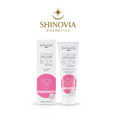 Kem Tẩy Lông Byphasse Chiết Xuất Tơ Tằm Dịu Nhẹ cho Da Nhạy Cảm 125ml Giá chỉ 99.000đ 2