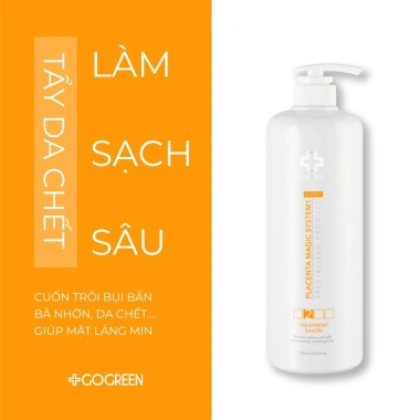 Kem tẩy tế bào chết Gogreen 50ml - Chiết xuất 1.000ml, làm sạch sâu, giảm mụn, giá ưu đãi 100k 2 Kem tẩy tế bào chết Gogreen 50ml - Chiết xuất 1.000ml, làm sạch sâu, giảm mụn, giá ưu đãi 100k 2