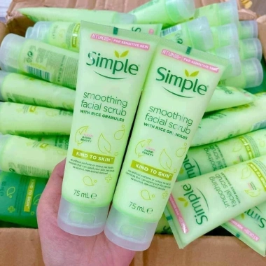 Kem tẩy tế bào chết Simple Kind to Skin 75ml - Da mặt nhạy cảm, giảm giá 74.999 VND