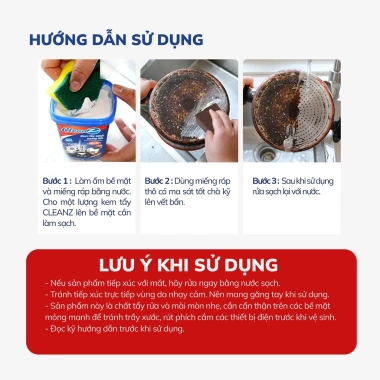 Kem tẩy xoong nồi Aikomi 500g đa năng - Đánh tan cặn bẩn, trắng sáng, chỉ 89.000đ