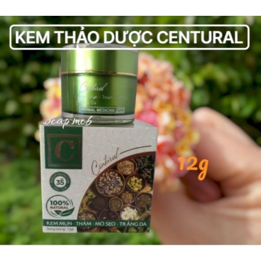 Kem thảo dược Centural 12g trị mụn thâm mờ sẹo trắng da - Giá chỉ 130.000đ