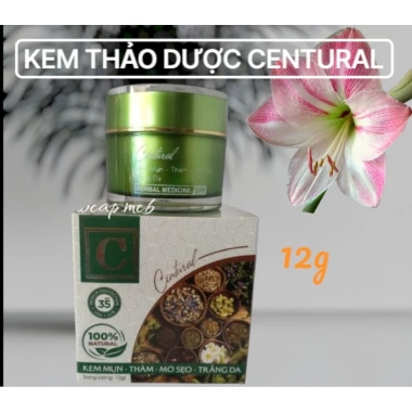 Kem thảo dược Centural 12g trị mụn thâm mờ sẹo trắng da - Giá chỉ 130.000đ