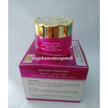 Kem thảo dược vàng collagen giảm mụn thâm, trắng da sáng mịn - Giá chỉ 110.000đ Kem thảo dược vàng collagen giảm mụn thâm, trắng da sáng mịn - Giá chỉ 110.000đ