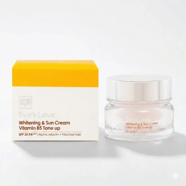 Kem Tone Up Eve Love Vitamin B5 Alpha Arbutin Dưỡng Sáng Da, Mờ Thâm, An Toàn, Giá 619.999 VNĐ Kem Tone Up Eve Love Vitamin B5 Alpha Arbutin Dưỡng Sáng Da, Mờ Thâm, An Toàn, Giá 619.999 VNĐ