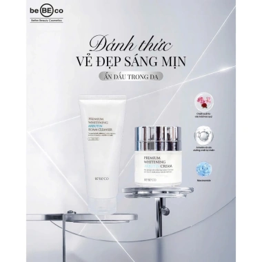 Kem trắng da BEBECO Whitening Arbutin: Ngăn lão hóa, mờ thâm nám, da mềm mịn 9 Kem trắng da BEBECO Whitening Arbutin: Ngăn lão hóa, mờ thâm nám, da mềm mịn 9