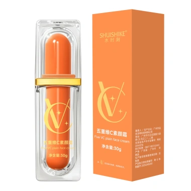 Kem trang điểm Vitamin C gấp 5 lần che khuyết điểm cách ly da làm sáng da tự nhiên kem dưỡng mặt lười biếng giá 133.903 VND 9 Kem trang điểm Vitamin C gấp 5 lần che khuyết điểm cách ly da làm sáng da tự nhiên kem dưỡng mặt lười biếng giá 133.903 VND 9