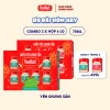 Kèm túi giấy - Combo 2 hộp quà tặng Yến Việt nguyên chất 18% tổ yến, nhiều vị, 12 lọ 70ml - 491k