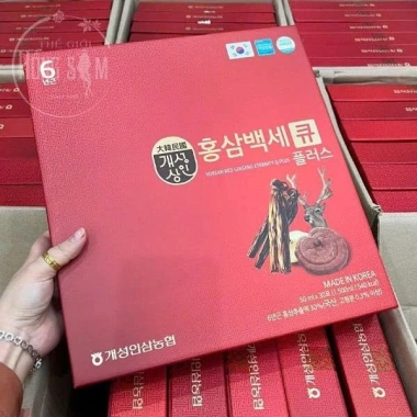 Kèm túi giấy đẹp Nước hồng sâm nhung hươu linh chi Hàn Quốc - Giá chỉ 285.000đ 4