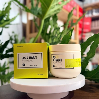 Kem ủ As a habit bio phục hồi tóc khô xơ hư tổn Vyvyhaircare 350gr - giảm giá 400k 3