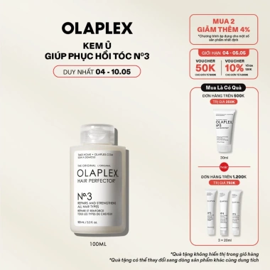 Kem ủ Olaplex No.3 Hair Perfector 100ml - Phục hồi tóc hư tổn giảm tóc chẻ giá 785.000đ