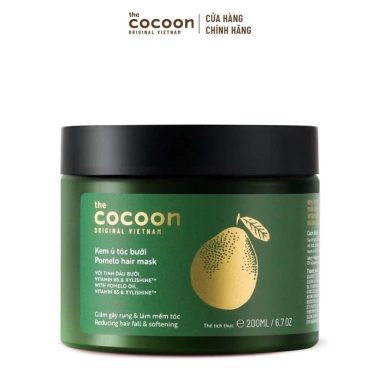 Kem ủ tóc bưởi Cocoon 200ml Rosslyn - Giảm gãy rụng, mềm mượt, giá chỉ 210.700₫ 4 Kem ủ tóc bưởi Cocoon 200ml Rosslyn - Giảm gãy rụng, mềm mượt, giá chỉ 210.700₫ 4