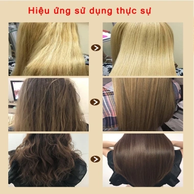 Kem ủ tóc Dầu xả Collagen dưỡng ẩm - Phục hồi tóc hư tổn, ngăn rụng 140k