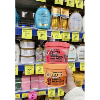 Kem Ủ Tóc Garnier Fructis 3IN1 Hair Food 390ml Bản Úc - Phục Hồi Tóc Hư Tổn, Dưỡng Mềm Mượt Giá 329k