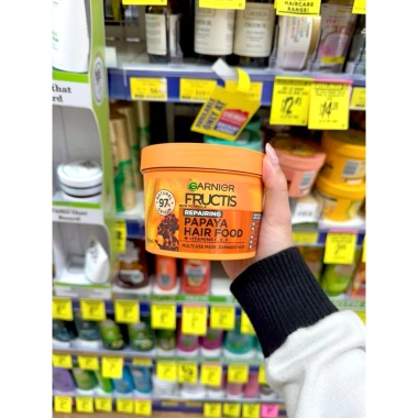 Kem Ủ Tóc Garnier Fructis 3IN1 Hair Food 390ml Bản Úc - Phục Hồi Tóc Hư Tổn, Dưỡng Mềm Mượt Giá 329k