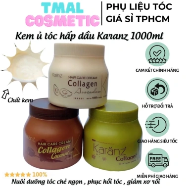Kem ủ tóc KARANZ 900g Collagen Tái tạo tóc óng ả, phục hồi hư tổn, giảm 21% 2 Kem ủ tóc KARANZ 900g Collagen Tái tạo tóc óng ả, phục hồi hư tổn, giảm 21% 2