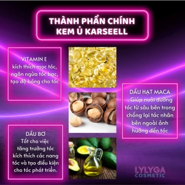 Kem ủ tóc Karseell Maca Power Collagen 500ml - Phục hư tổn, hấp thẳng mượt, 65k 5 Kem ủ tóc Karseell Maca Power Collagen 500ml - Phục hư tổn, hấp thẳng mượt, 65k 5