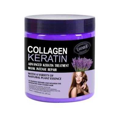 Kem ủ tóc Keratin Collagen 1.000ml - Dưỡng hư tổn, mềm mượt, phục hồi, 45.000 VND 8