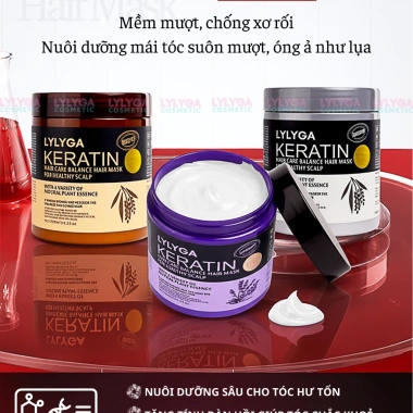 Kem ủ tóc Keratin Collagen LYLYGA Lavender 1.000ml/500ml - Dưỡng, phục hồi, dầu xả, giảm giá 82k 5 Kem ủ tóc Keratin Collagen LYLYGA Lavender 1.000ml/500ml - Dưỡng, phục hồi, dầu xả, giảm giá 82k 5
