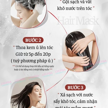 Kem ủ tóc Keratin Collagen LYLYGA Lavender 1.000ml/500ml - Dưỡng, phục hồi, dầu xả, giảm giá 82k