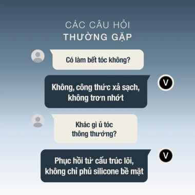 Kem ủ tóc tráng gương VyvyHaircare 350g Phục hồi hư tổn cột lõi với Peptide và 11 Axit Amin giảm còn 240.000 VND 7