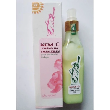 Kem ủ trắng da body sắc hương 200ml - Dưỡng ẩm, làm sáng da, giảm thâm, giá chỉ 89.000 VND