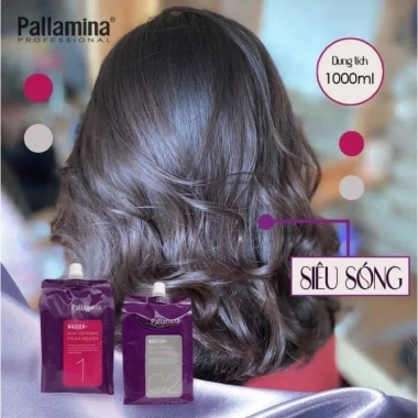 Kem Uốn Ép Đa Năng Pallamina Phục Hồi Siêu Sóng Mềm Mượt Giá Ưu Đãi 175.000 VND