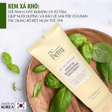 Kem Xả khô Nc Petra Keratin Treatment 200ml - Phục hồi tóc hư tổn, giá 299k 3 Kem Xả khô Nc Petra Keratin Treatment 200ml - Phục hồi tóc hư tổn, giá 299k 3