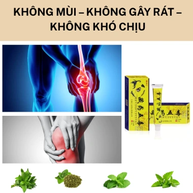 Kem Xoa Bóp Xương Khớp Ngũ Độc Tây Tạng - Dứt Điểm Đau, Tự Nhiên, Hiệu Quả Nhanh, An Toàn Da 6